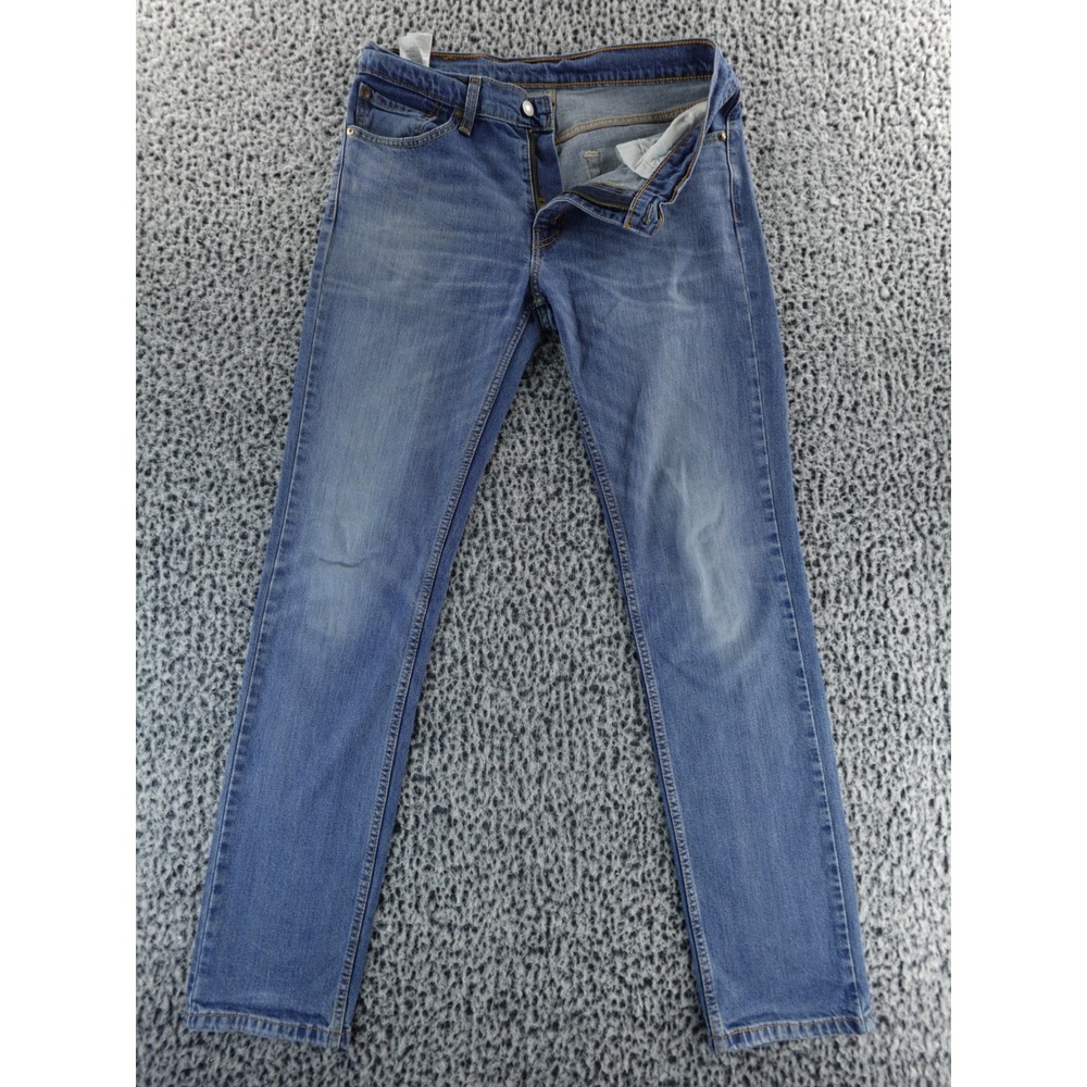 Levi's 511 Slim Fit Jeans Mens Blue‎ Denim Size 32x34
